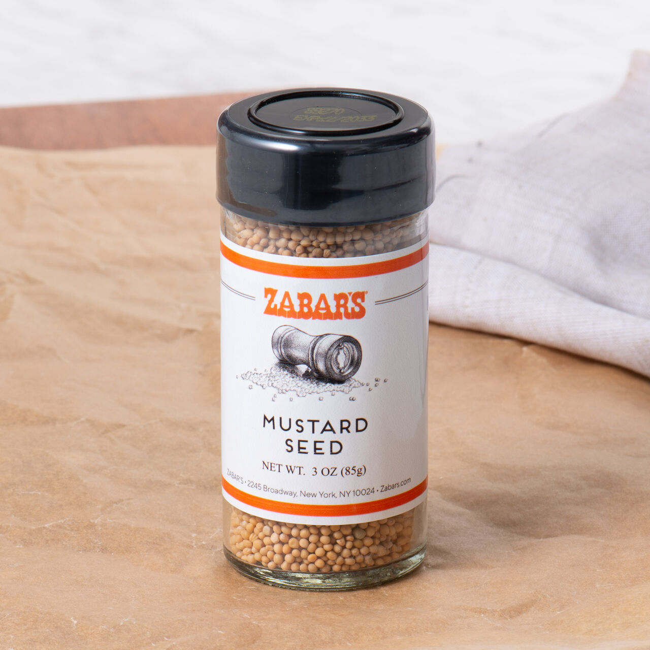 Zabar's Spices- Mustard Seed - 3 oz (Kosher)  large image number 0