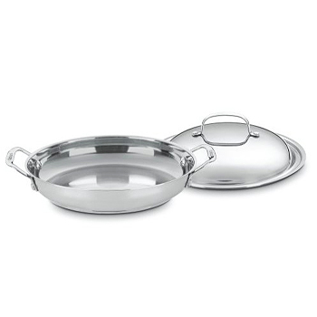 Cuisinart Classic 12 Stainless Steel Everyday Pan With Cover