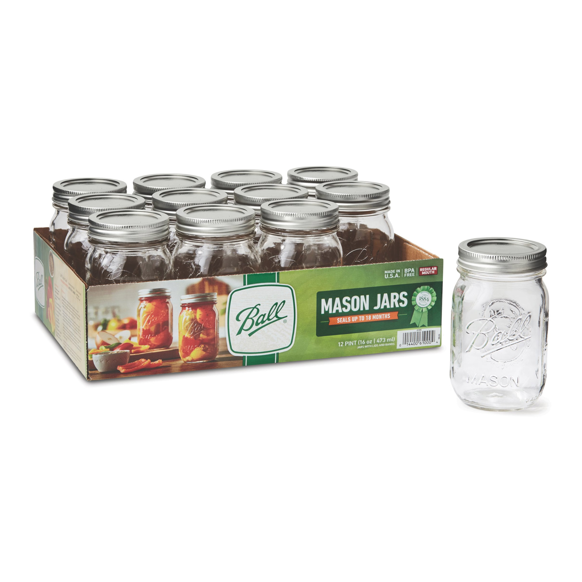 Signature Mason Jar - Pint Size