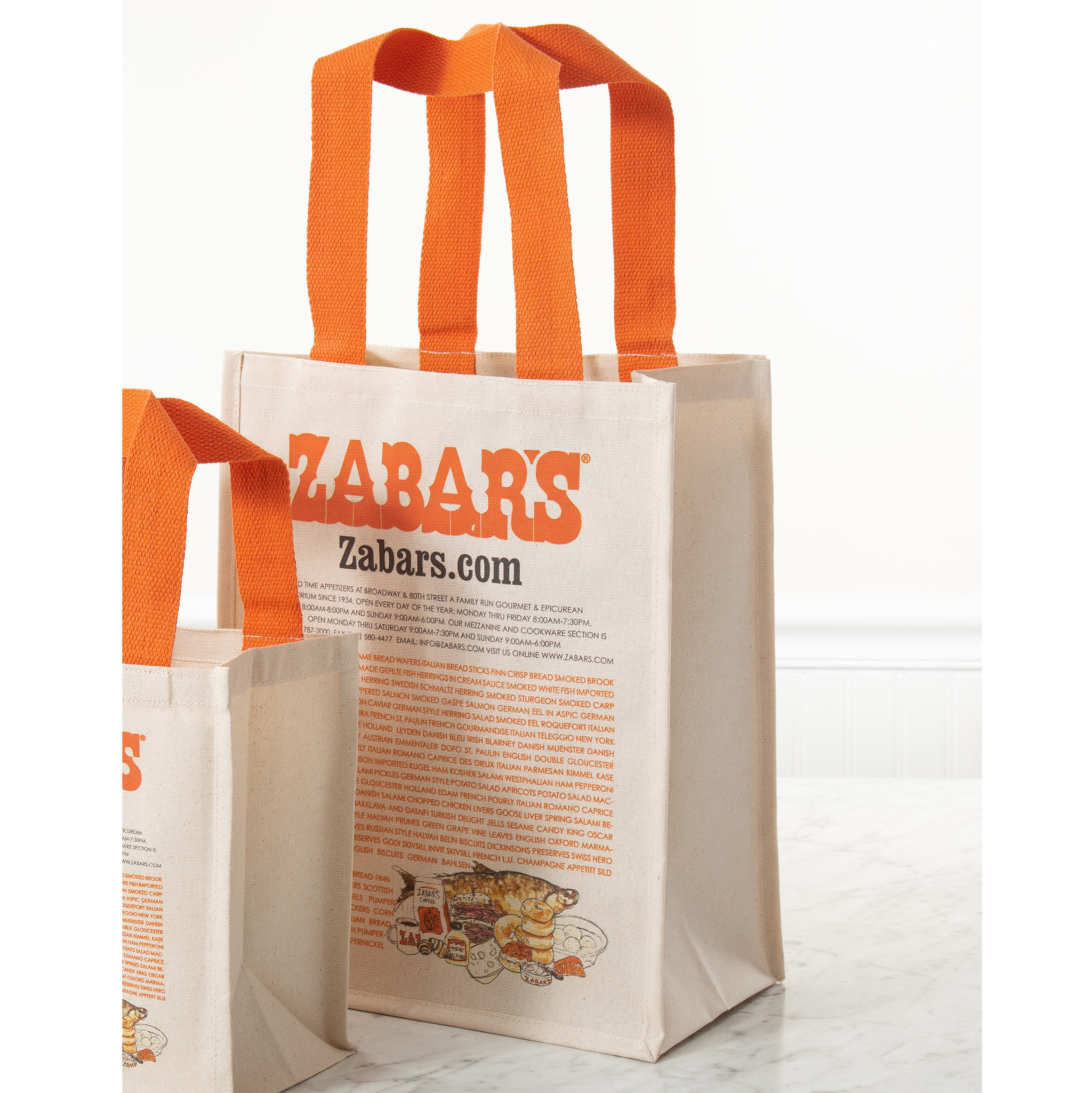 Zabar's Meori Reusable Grocery Bag